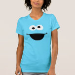 Cookie Face Art T-Shirt<br><div class="desc">Raten Sie mal,  wer? Es ist Cookie Monster Gesichtskunst! © 2014 Sesame Workshop. www.sesamestreet.org</div>