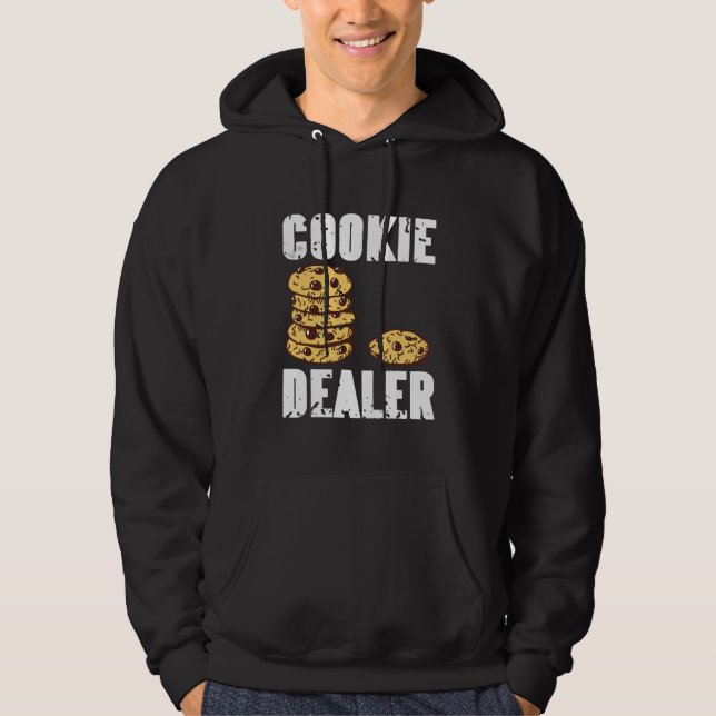 Cookie-Händler  Antikes Backen  Geschenk Hoodie (Vorderseite)