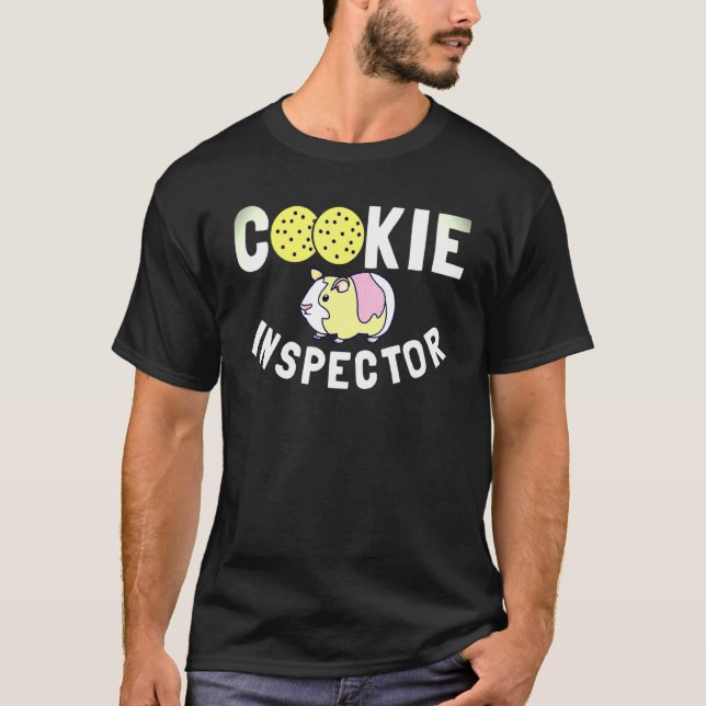 Cookie Inspector Hamster T-Shirt (Vorderseite)