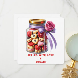 Cookie Jar - Valentine's Day Card Dankeskarte