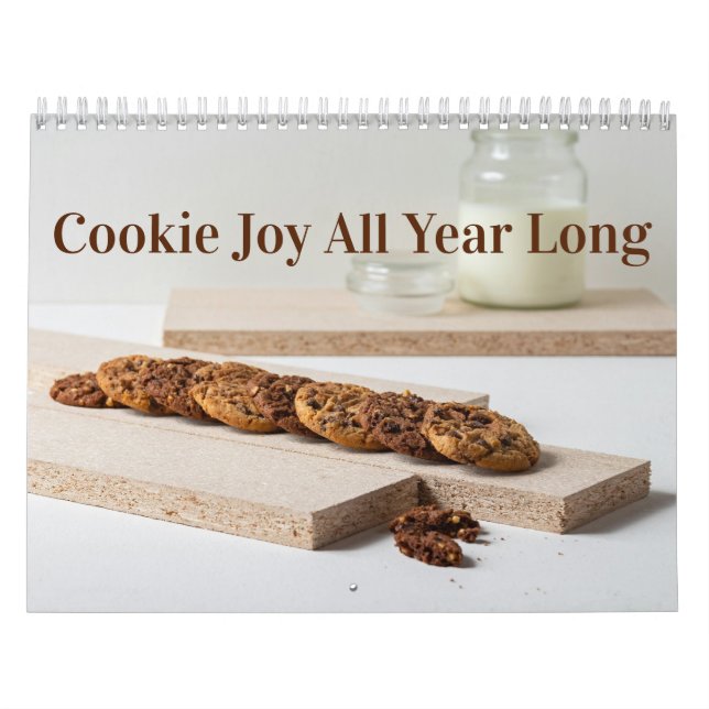 Cookie Joy All Year Long – 12‑Month Kalender (Titelbild)