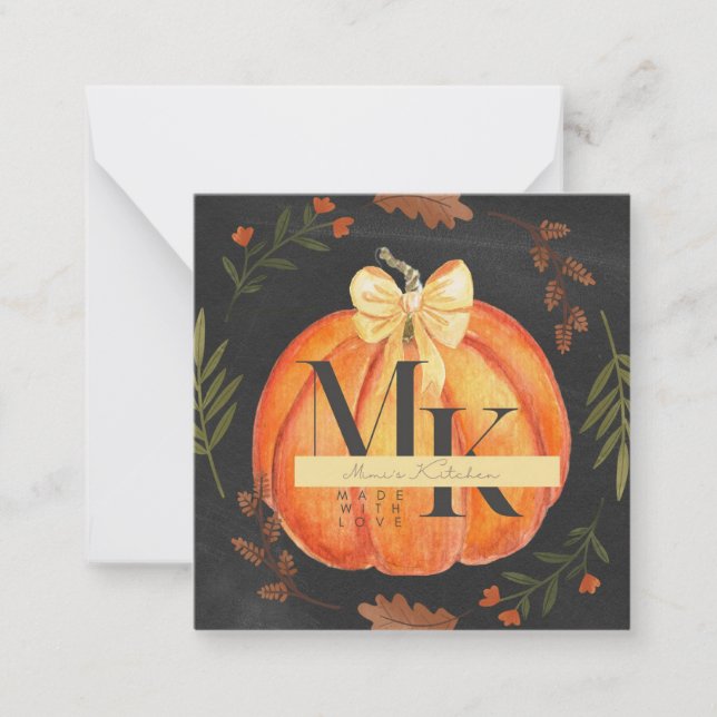 Cookie-Karte Mitteilungskarte (Vorderseite)