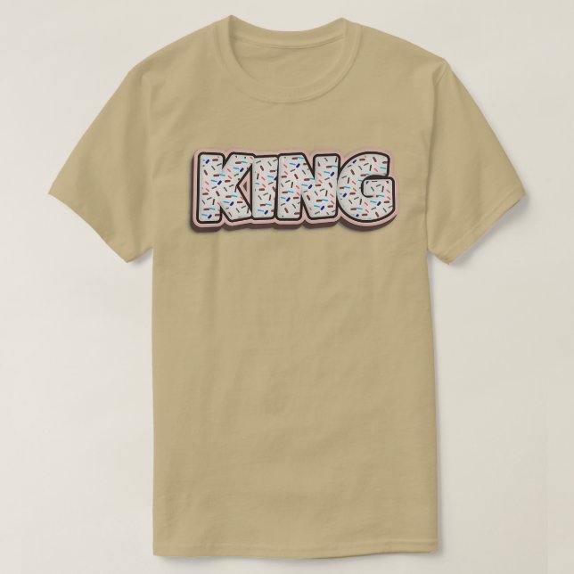 Cookie King Baker Cookies Lover Baking Royalty Bak T-Shirt (Design vorne)