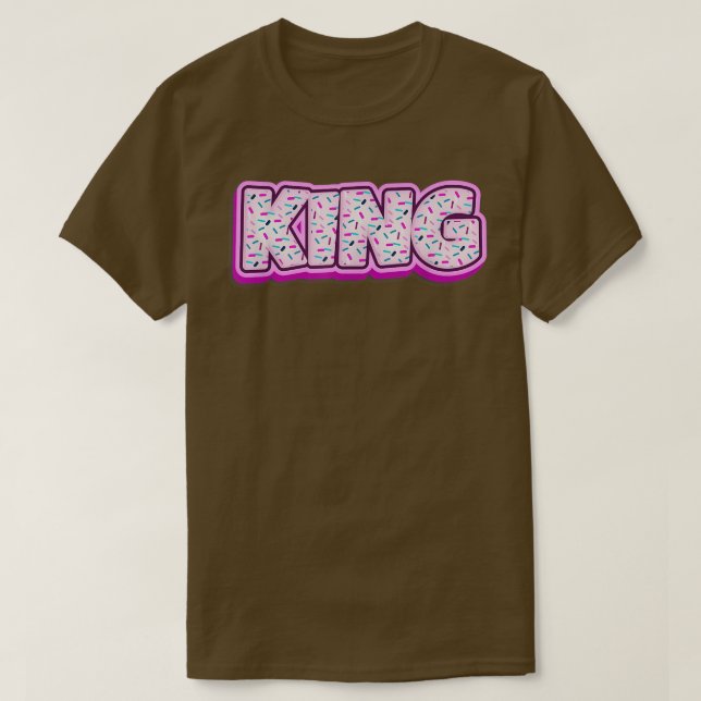 Cookie King Baker Cookies Lover Baking Royalty Bak T-Shirt (Design vorne)