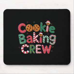 Cookie King Crew Weihnachtskostüm  Mousepad
