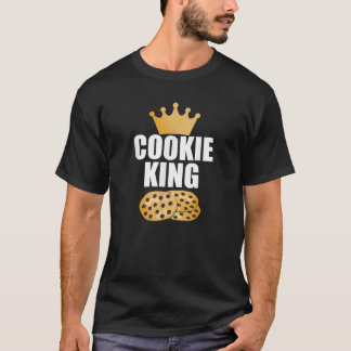 Cookie King Food Lover Chocolate Chip Baker Bday T-Shirt