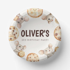 Cookie & Maus Kindergeburtstag Party Pappteller