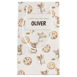 Cookie & Maus Thema Geburtstag Geschenktasche Kleine Geschenktüte