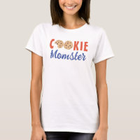 Cookie Momster Colorful Mama T - Shirt