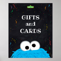 Cookie Monster | 1. Geburtstagsgeschenke & Karten