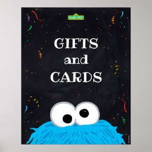 Cookie Monster   1. Geburtstagsgeschenke & Karten Poster