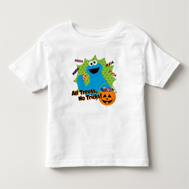Cookie Monster | Alle Leckereien, keine Tricks! Kleinkind T-shirt (Vorderseite)