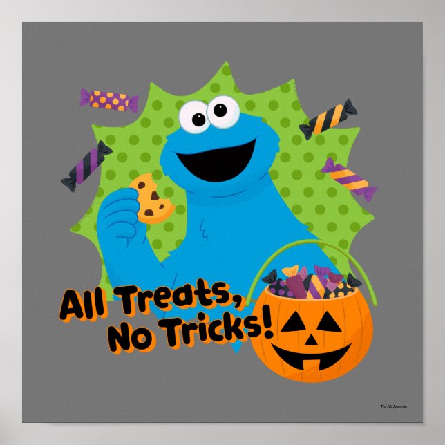 Cookie Monster | Alle Leckereien, keine Tricks! Poster (Vorne)