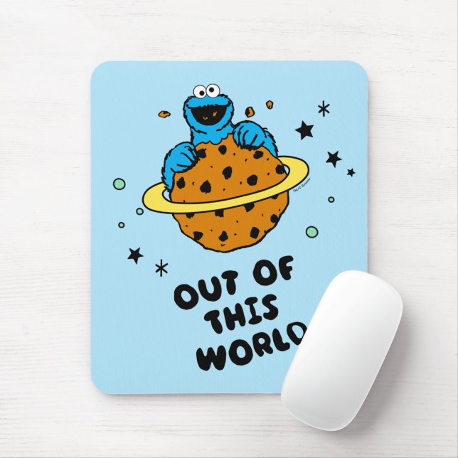 Cookie Monster | Aus dieser Welt Mousepad (Mit Mouse)
