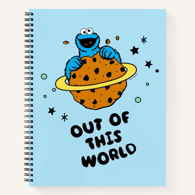 Cookie Monster | Aus dieser Welt Notizbuch (Vorderseite)