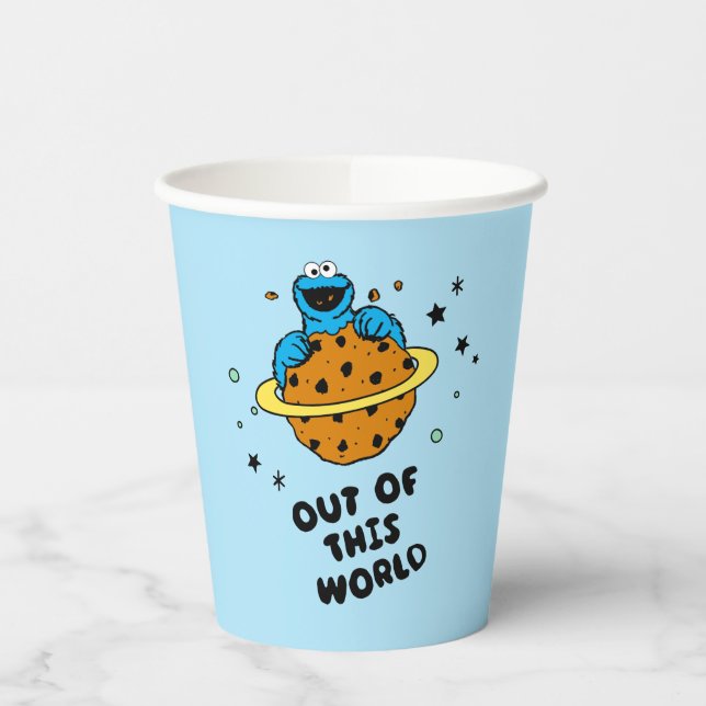 Cookie Monster | Aus dieser Welt Pappbecher (Links)