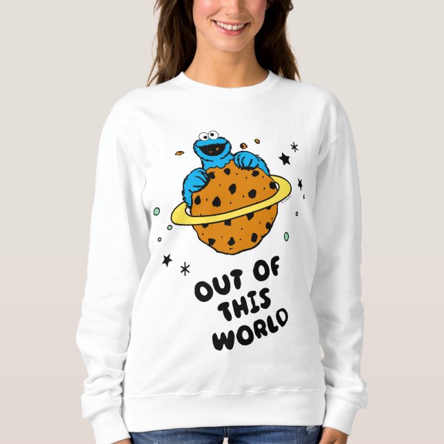 Cookie Monster | Aus dieser Welt Sweatshirt (Vorderseite)
