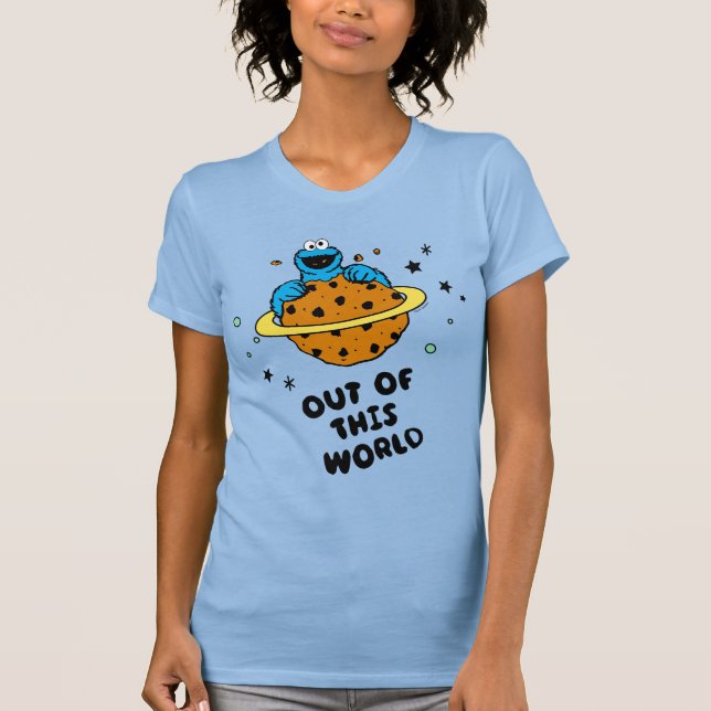 Cookie Monster | Aus dieser Welt T-Shirt (Vorderseite)