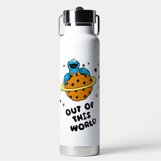 Cookie Monster | Aus dieser Welt Trinkflasche (Vorderseite)
