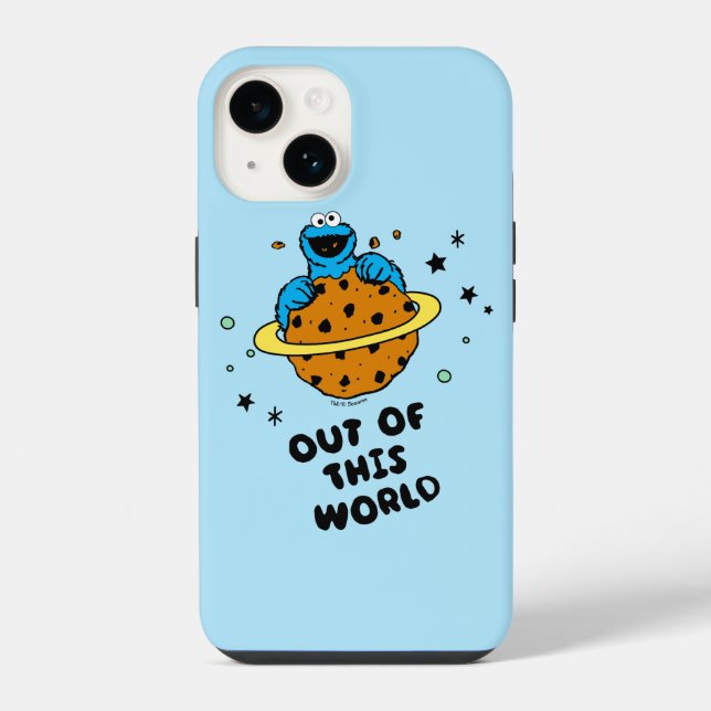 Cookie Monster | Außerirdisch iPhone Hülle (Rückseite)