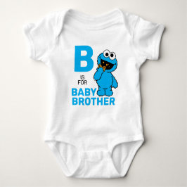 Cookie Monster | B ist für Baby Brother Strampler