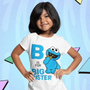 Cookie Monster   B ist für Big Sister T-Shirt