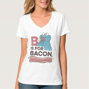 Cookie Monster B steht für Bacon T-Shirt
