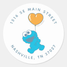 Cookie Monster Baby Showadresse