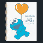 Cookie Monster Baby Shower Guest & Gift List Notizbuch<br><div class="desc">Karo aus diesem niedlichen Sesamstraße Cookie Monster Babydusche Notebook. Dokumentieren Sie Ihre Gäste und ihre großzügigen Geschenke. Personalisieren Sie mit Ihrem Namen und Datum.</div>