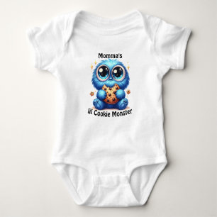 Cookie Monster Baby Strampler
