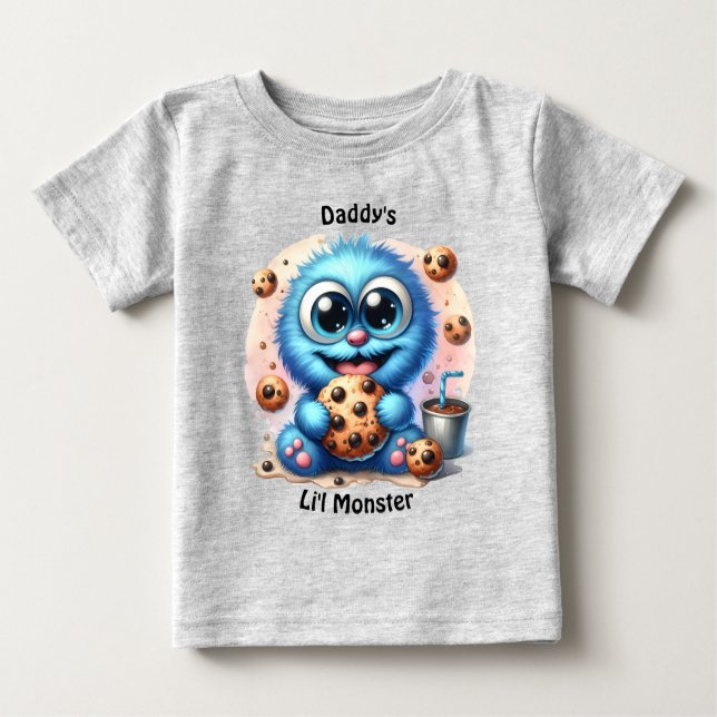 Cookie Monster Baby T-shirt (Vorderseite)