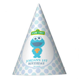 Cookie Monster | Baby's First Birthday Partyhütchen