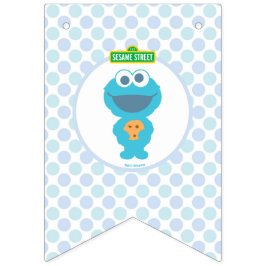 Cookie Monster | Baby's First Birthday Wimpelkette