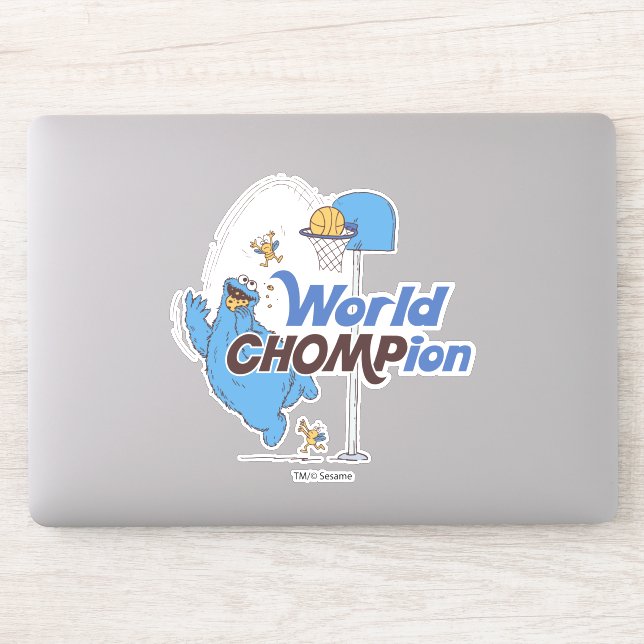 Cookie Monster | Basketballschuhe Aufkleber (Computer)