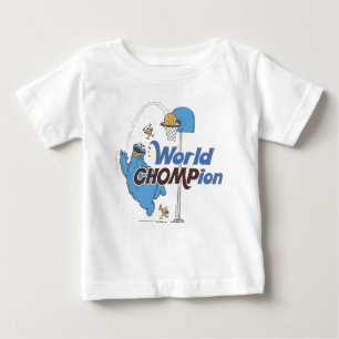 Cookie Monster   Basketballschuhe Baby T-shirt