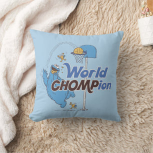 Cookie Monster   Basketballschuhe Kissen