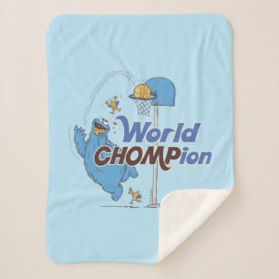 Cookie Monster Basketballschuhe Sherpadecke