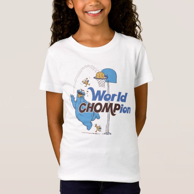 Cookie Monster | Basketballschuhe T-Shirt (Vorderseite)