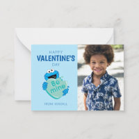 Cookie Monster "Be Mine" Valentine's Heart Candy