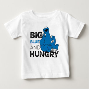 Cookie Monster Big Blue & Hunger Baby T-shirt