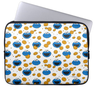 Cookie Monster   C ist für Cookie Pattern Laptopschutzhülle