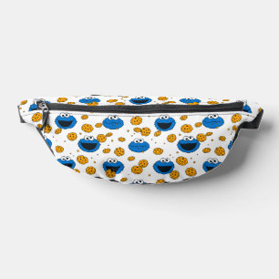 Cookie Monster C steht für Keksmuster Bauchtasche