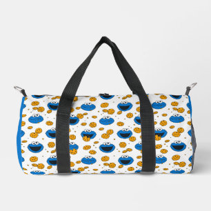 Cookie Monster C steht für Keksmuster Duffle Bag
