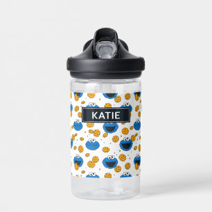 Cookie Monster C steht für Keksmuster Trinkflasche