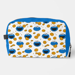 Cookie Monster C steht für Keksmuster Waschbeutel