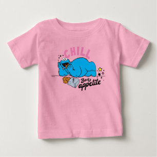 Cookie Monster Chill Bon Appetit Baby T-shirt