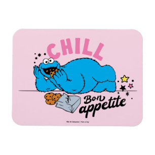 Cookie Monster Chill Bon Appetit Magnet