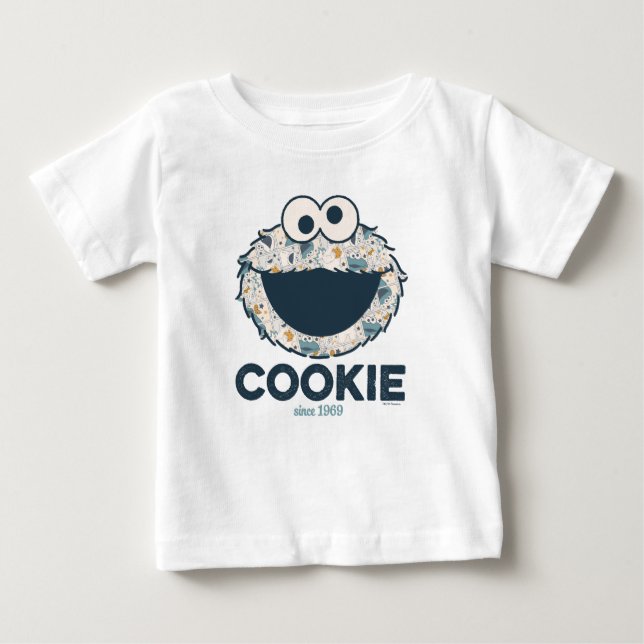 Cookie Monster | Cookie Seit 1969 Baby T-shirt (Vorderseite)