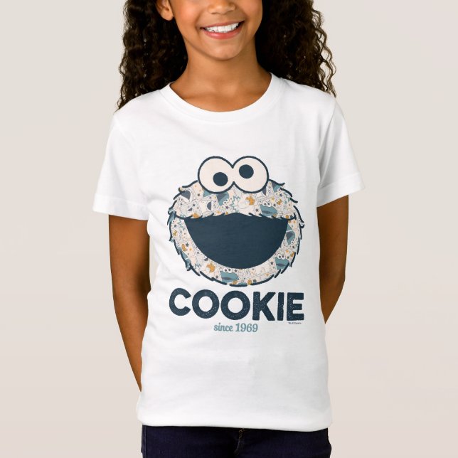 Cookie Monster | Cookie Seit 1969 T-Shirt (Vorderseite)
