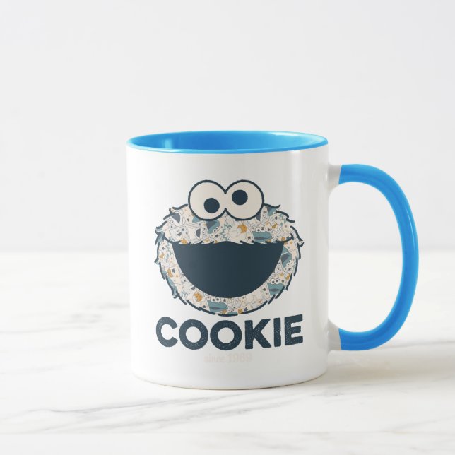 Cookie Monster | Cookie Seit 1969 Tasse (Rechts)